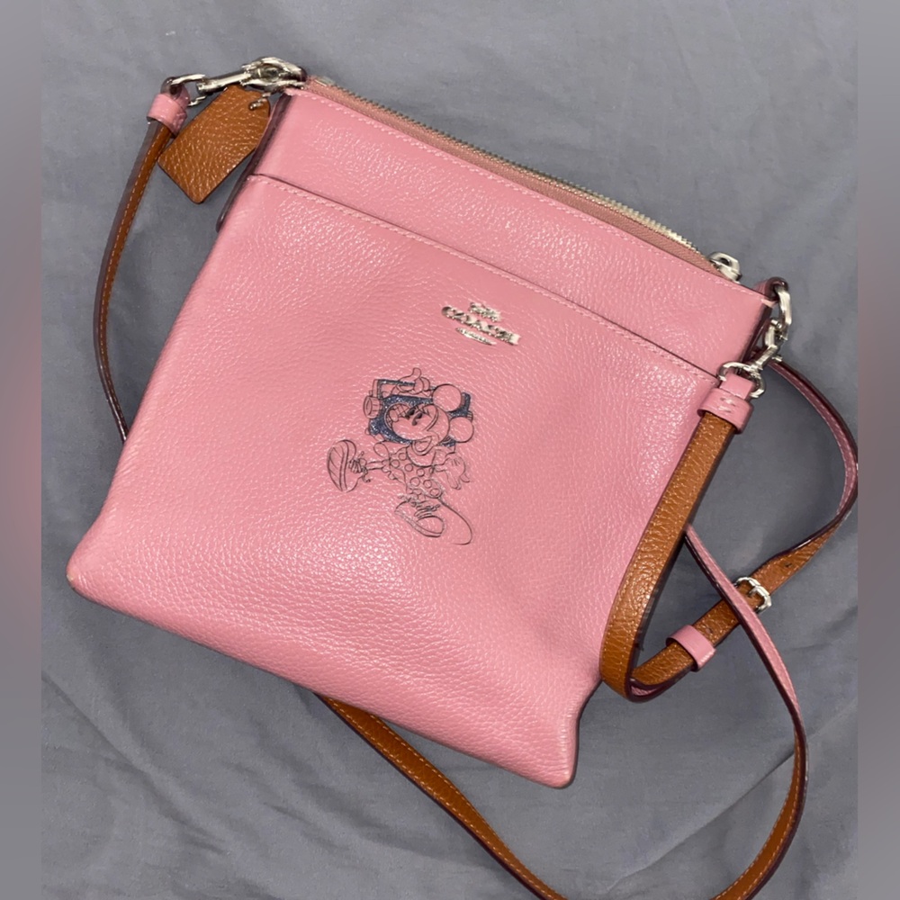 Disney x Coach Minnie Radio Messenger Crossbody
